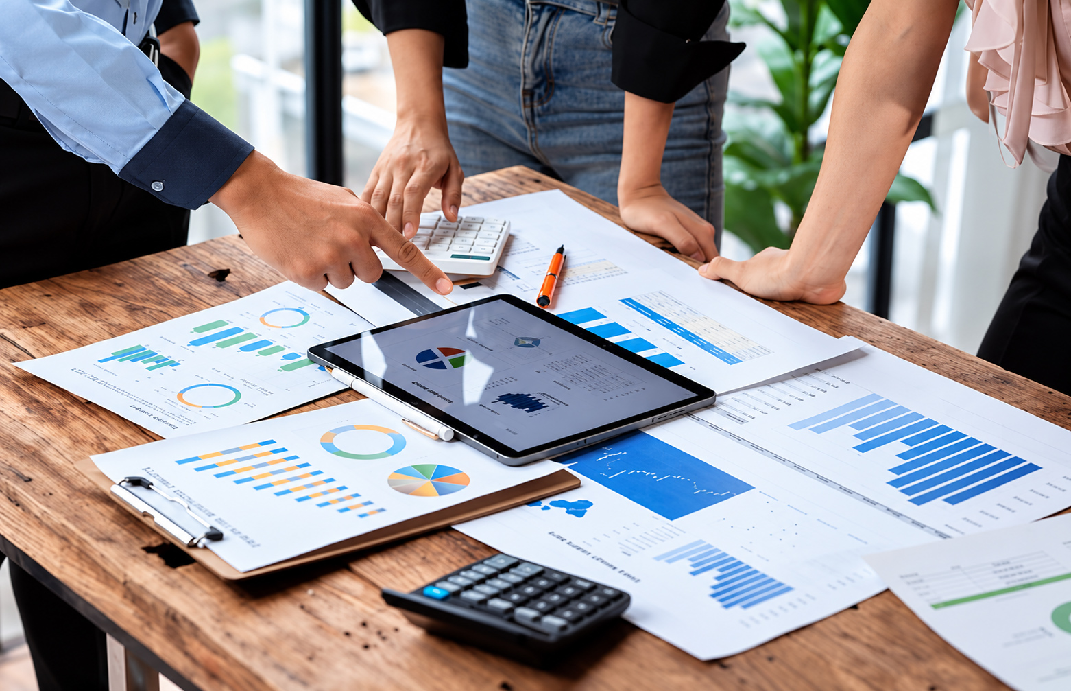 Cash and working capital analytics dashboard