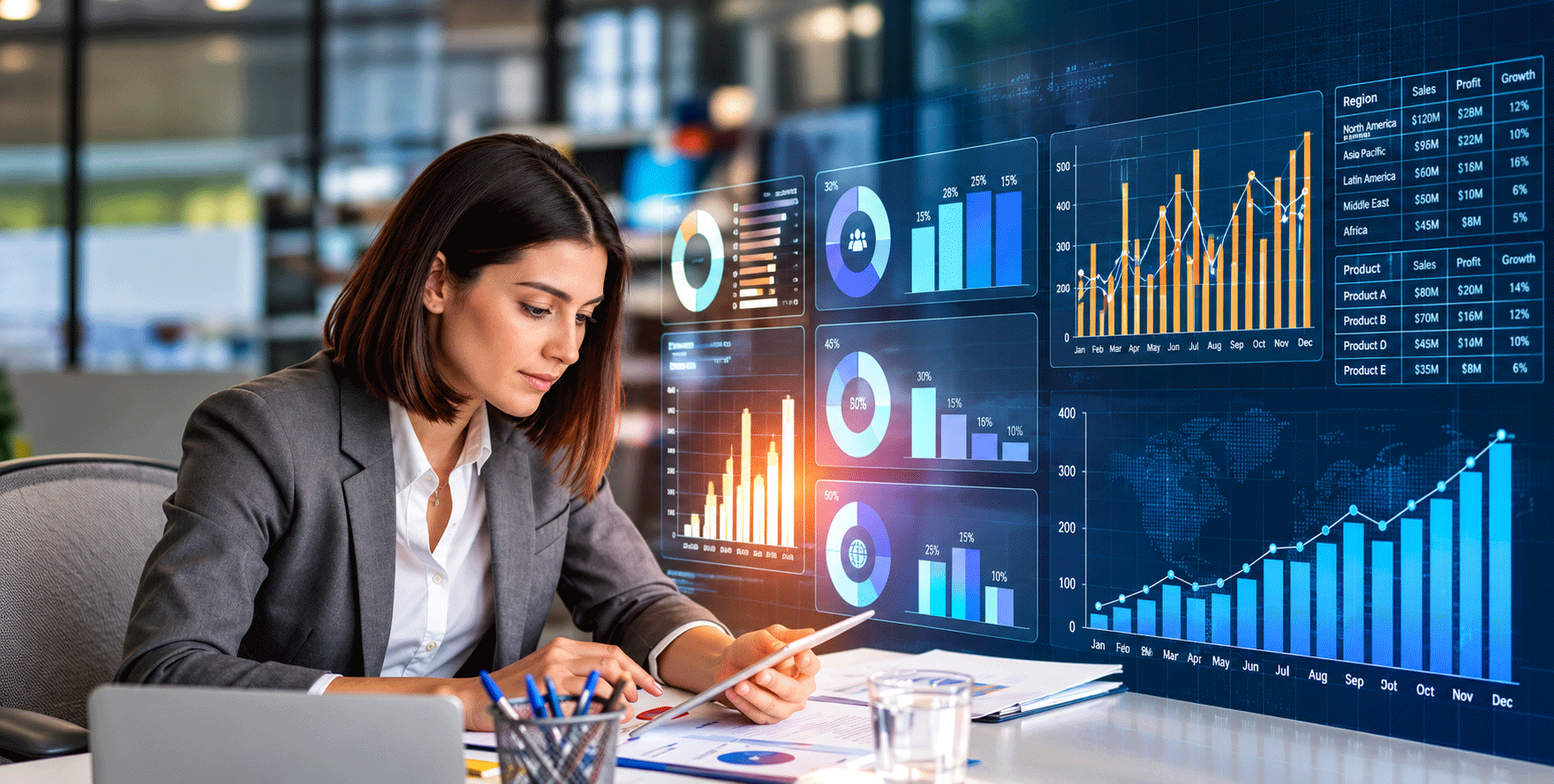 Revenue insights and business analytics